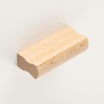 Uchwyt drewniany podłużny COTOPAXI 6 cm dąb naturalny