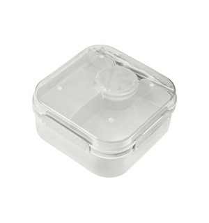 Pojemnik lunchbox z przegródkami biały LIDO 1,6l