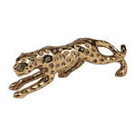 Figurka dekoracyjna złota WILD CAT 30 cm