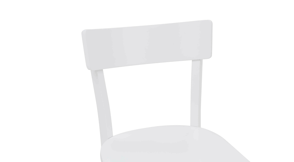 Krzesło drewniane białe SEDIA