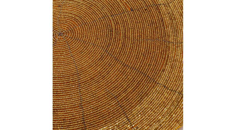 Podkładka stołowa z koralików 35 cm