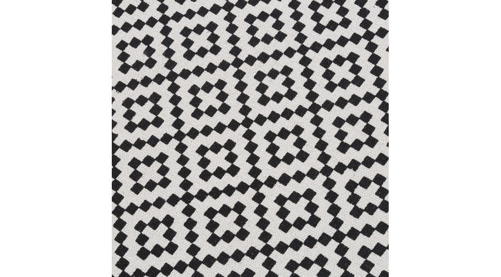 Dywanik czarno-biały SCANDI 50x80 cm
