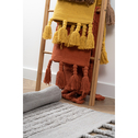 Dywan bawełniany z frędzlami szary BOHO 60x100 cm
