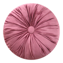 Poduszka dekoracyjna okrągła różowa SELMA 40 cm