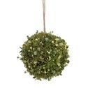 Kula dekoracyjna zielona 14 cm