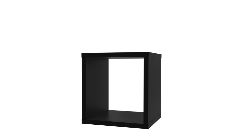 Regał MAURO 38,2x38,2 cm czarny
