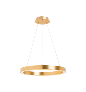 Lampa wisząca LED złota CARLO 60 cm