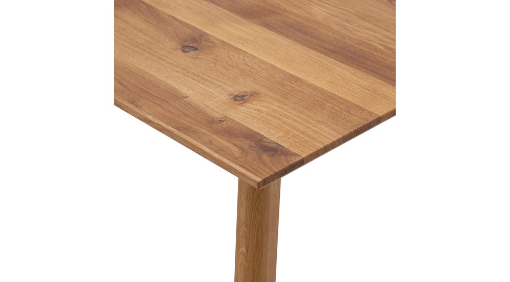 Stół z dębowym blatem DORIA 160 cm