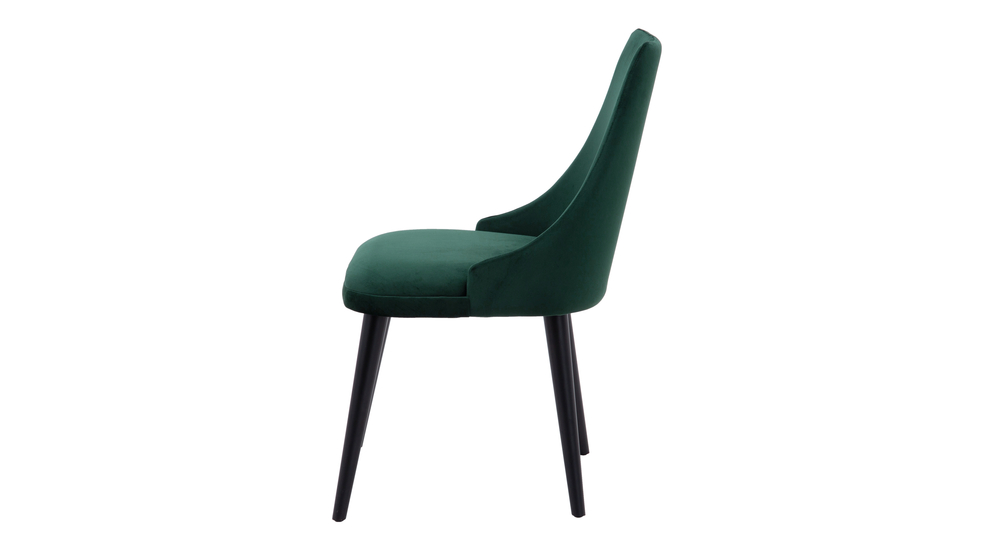 Krzesło tapicerowane MILANO zielone