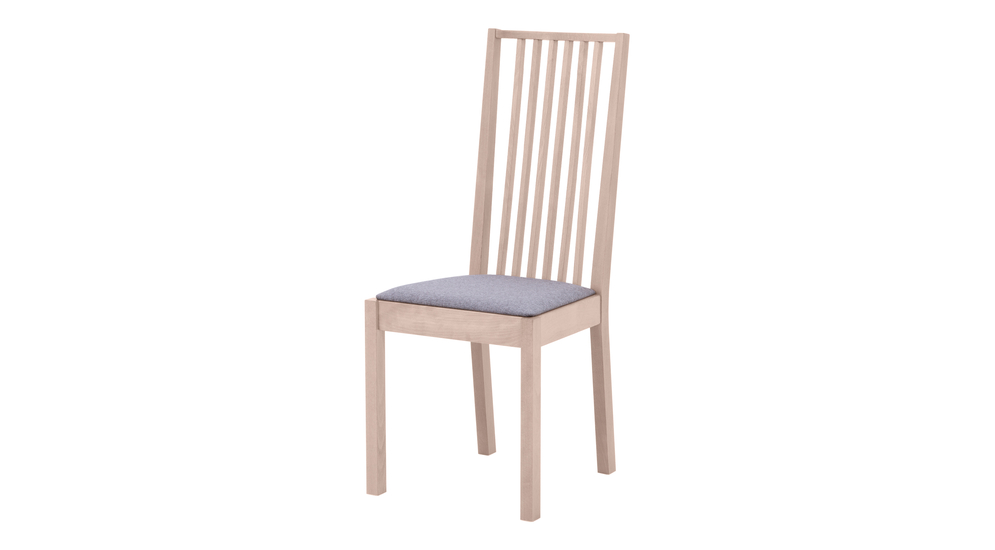 Krzesło PAOLA szary beż/buk bielony
