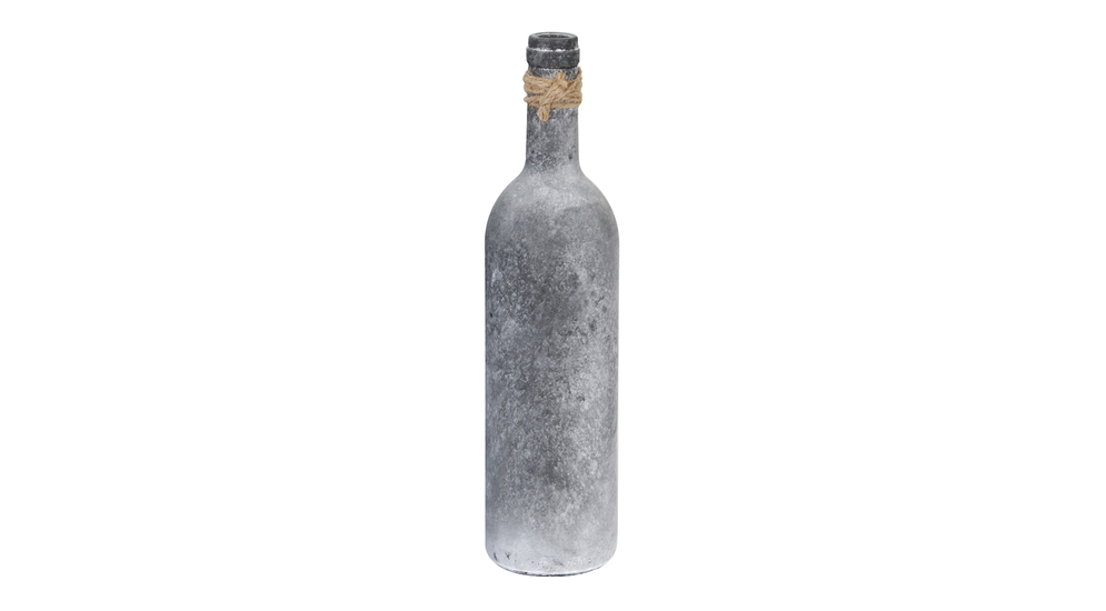 Dekoracyjna butelka szklana 31,5 cm MIX