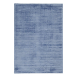 Dywan ręcznie tkany z wiskozy niebieski 200x290 cm