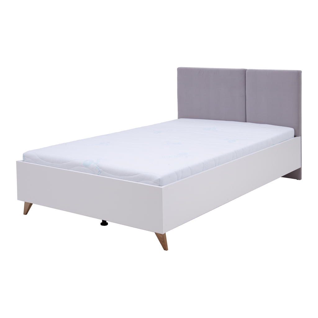Łóżko ze stelażem jednoosobowe MOOD 90x200 cm