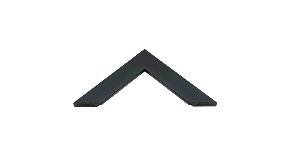 Lustro w czarnej ramie SLIM 67,5x127,5 cm