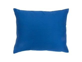 Poszewka satynowa na poduszkę niebieska 50x60 cm