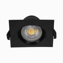 Reflektor spot podtynkowy kwadratowy czarny ORO ZUMA LED S 9W CCT-B