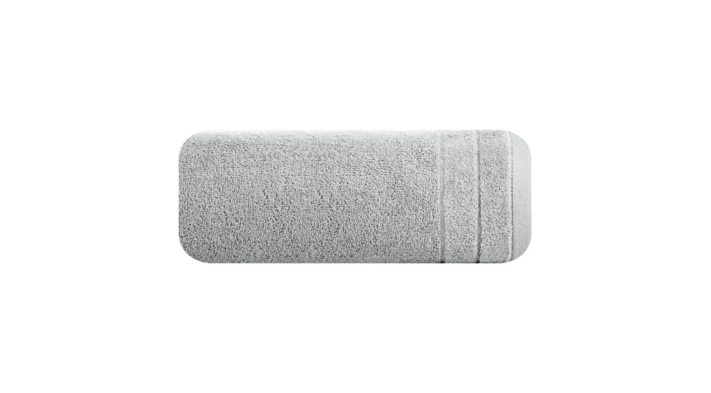 Ręcznik bawełniany szary DAMLA 70x140 cm