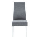 Krzesło tapicerowane szare NEFIX
