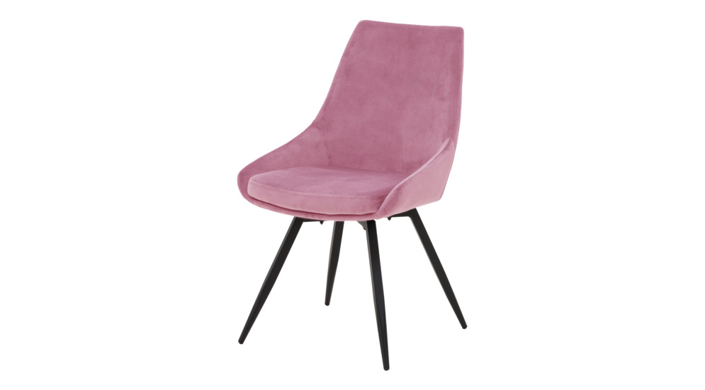 Krzesło obrotowe PANKO różowe