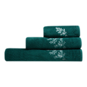Komplet 3 ręczników zielonych KAMIL 