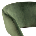 Krzesło biurowe tapicerowane HOLI zielone