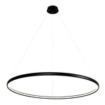 Lampa wisząca LED czarna CARLO 120 cm