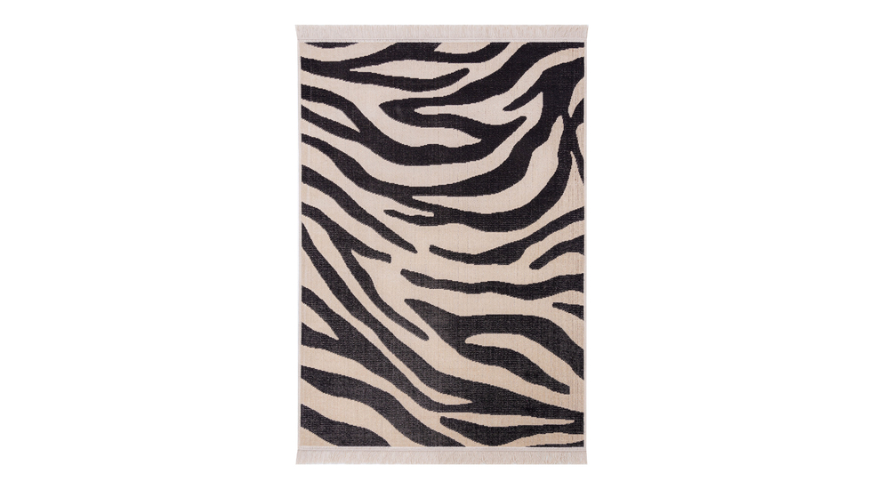 Dywan z frędzlami zebra ETNIKY 120x170 cm