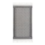 Dywan czarno-biały SCANDI 80x150 cm