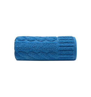 Ręcznik niebieski SKANDYNAWIA 70x140 cm