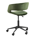 Krzesło biurowe tapicerowane HOLI zielone