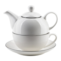 Zestaw do parzenia herbaty dzbanek z filiżanką SIMPLE 450 ml + 300 ml