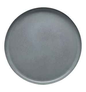 Talerz obiadowy ceramiczny ZUZE szary 27 cm