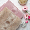 Ręcznik bawełniany ASTI różowy 70x140 cm 
