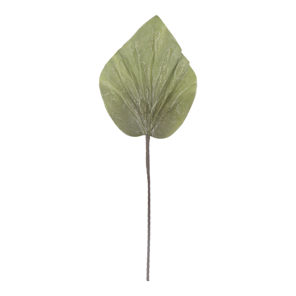 Sztuczny liść zielony 85 cm.