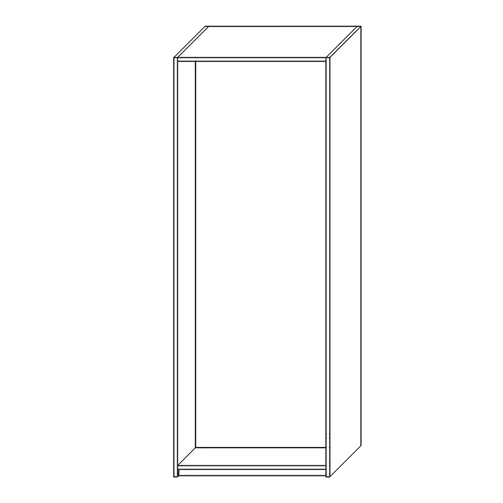 Korpus szafy ADBOX biały 75x201,6x60 cm