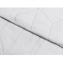 Narzuta na łóżko biała GEOMETRIC HOME COLLECTION 160x200 cm
