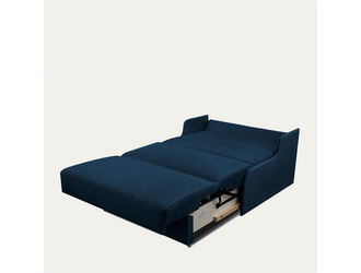 Sofa rozkładana 2-osobowa niebieska MATI II
