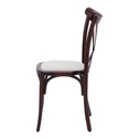 Krzesło klasyczne z tapicerowanym siedziskiem ANDRICO