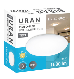 Plafon ORO-URAN LED 24W-DW