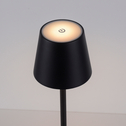 Lampa stołowa LED IP54 czarna EURIA