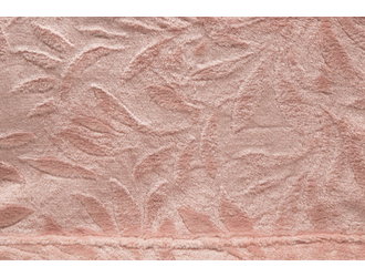 Koc różowy MILO 130x160 cm