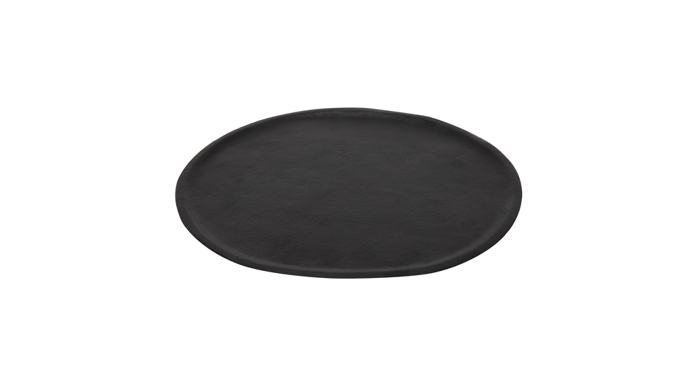 Patera dekoracyjna czarna 27x30,5 cm
