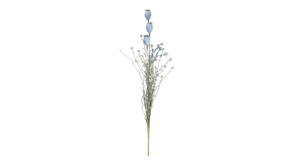 Kwiat sztuczny SUSZONY MAK 58 cm