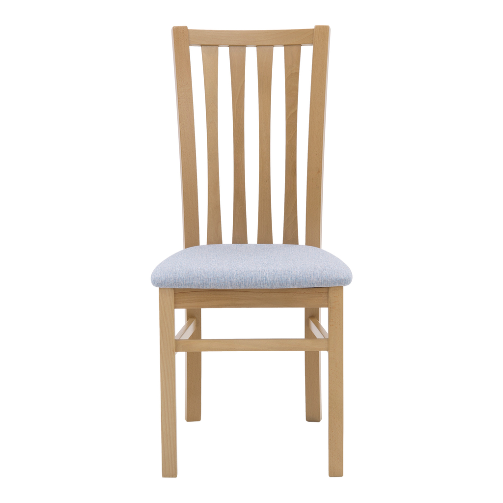 Krzesło z tapicerowanym siedziskiem ALEX tkanina lars 74