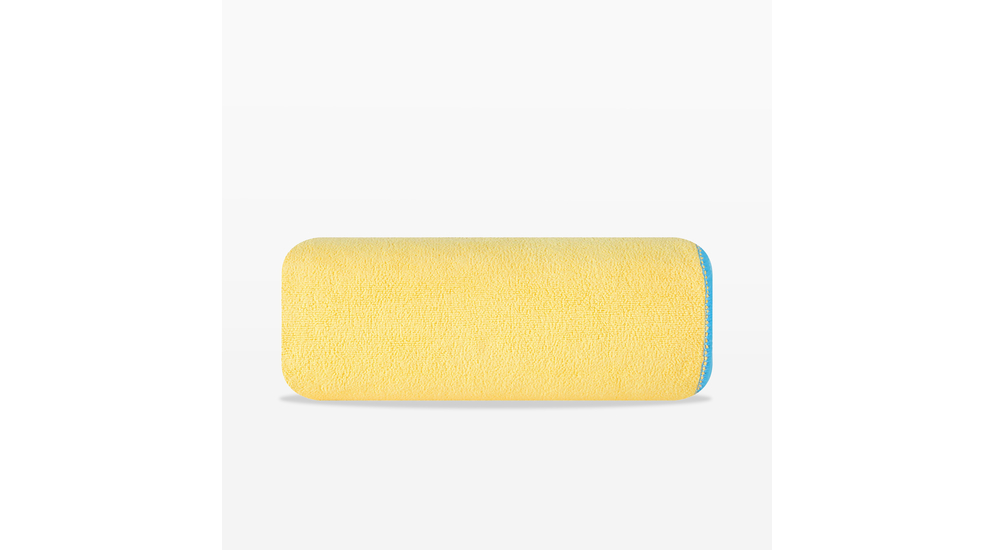 Żółty ręcznik szybkoschnący