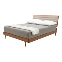 Łóżko drewniane ze stelażem SATTA 160x200 cm 