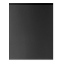 Front drzwi PIANO PLUS 60x76,5 czarny mat