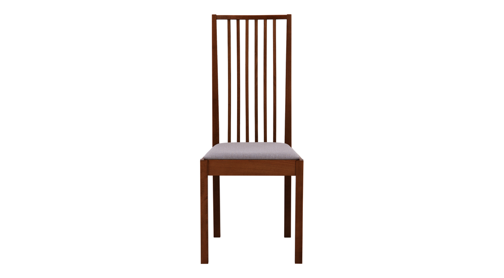 Krzesło PAOLA szary beż/buk czekoladowy