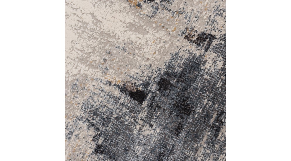 Dywan abstrakcyjny jasnoszary NOVANTA 120x170 cm