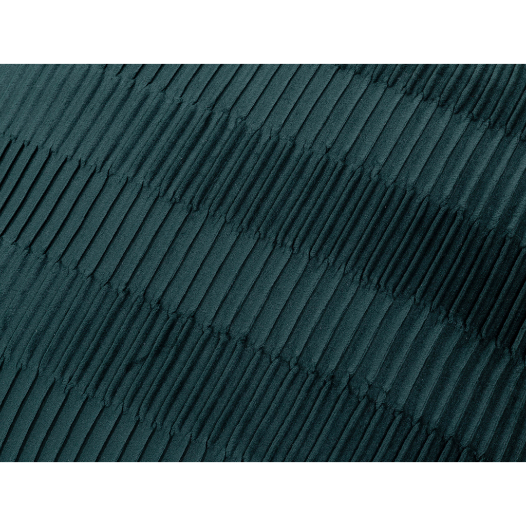 Poduszka dekoracyjna welurowa ciemnozielona FALTEN 50x50 cm